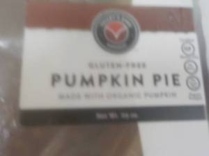 2 Gluten Free Pumpkin Frozen Pies- ...