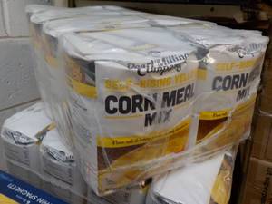 8 - 5 lb. pkgs Corn Meal Mix past ...