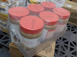 6 pack 40 oz Jars Hannaford Creamy ...