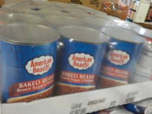 12 pack American Beauty Baked Beans...