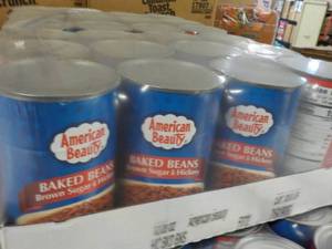 12 pack American Beauty Baked Beans...