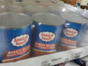 12 pack American Beauty Baked Beans...