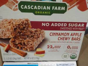 Box of 6 ct Cascadian Farm Cinnamon...