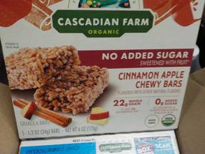 Box of 6 ct Cascadian Farm Cinnamon...