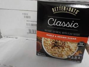 6 - 10 Pouches each Better Oats Ins...