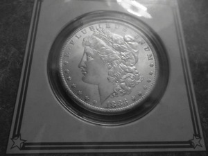 1883 O Morgan Silver Dollar
