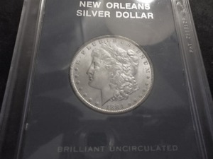 1884 O Morgan Silver Dollar
