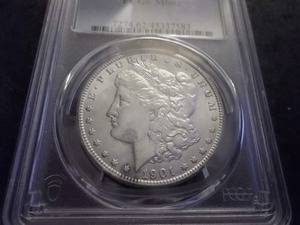 1901 O Morgan Silver Dollar