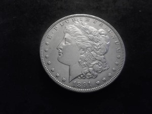 1891 Morgan Silver Dollar