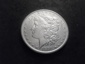 1891 S Morgan Silver Dollar