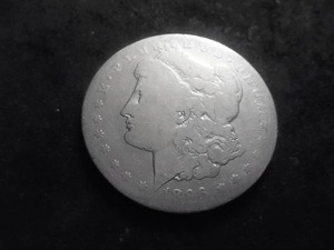 1896 O Morgan Silver Dollar