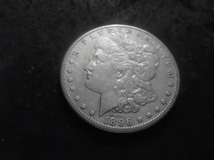 1896 S Morgan Silver Dollar