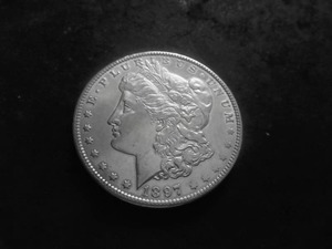 1897 O Morgan Silver Dollar