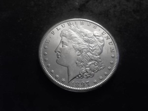 1897 S Morgan Silver Dollar