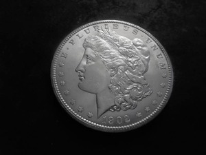 1902 O Morgan Silver Dollar