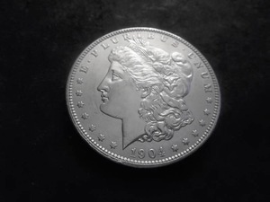 1904 O Morgan Silver Dollar
