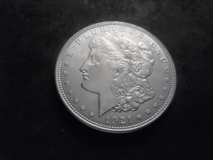 1921 Morgan Silver Dollar