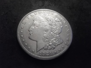 1921 S Morgan Silver Dollar