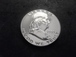 1953 Franklin Half Dollar Proof In Choice  Proof Condition & Full Bell
