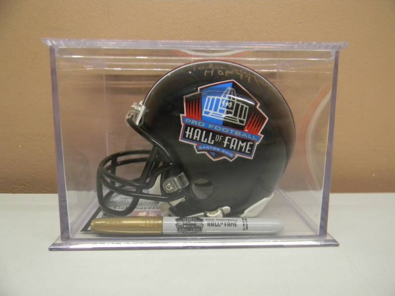 gale sayers signed helmet