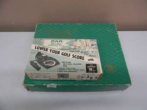 lot 21 image: VINTAGE 19TH HOLE BRAND, THE EAGLE ELECTRIC PUTTING CUP WITH BOX & VINTAGE 19TH HOLE BRAND PAR ELECTRIC PUTTING CUP WITH BOX  - AWESOME SET - SEE PICTURES