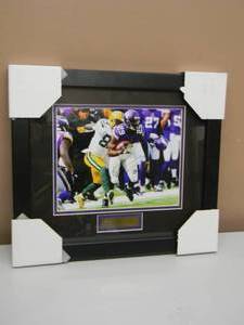 lot 67 image: MINNESOTA VIKINGS Xavier Rhodes #29 SIGNED Professionally Framed - GREAT PIECE - APPROX 16 By 14 - SEE PICTURES