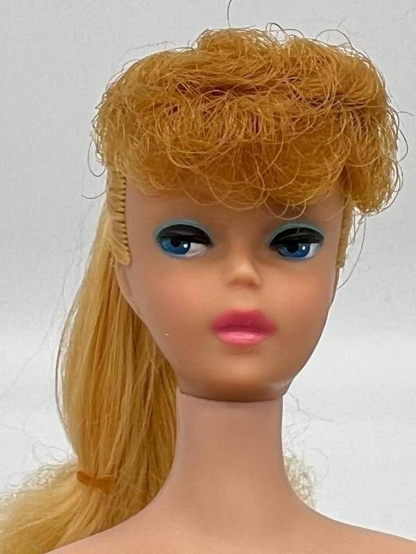 1967 Vintage Mod Blonde Barbie in Mod Paisley Print