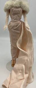 lot 37 image: Vintage Barbie Enchanted Evening #983 Dress, Shoes & Necklace Circa 1960