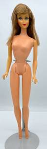lot 101 image: Vintage 1960s Barbie Go Go Co Co Light Brown TNT Twist N Turn Doll