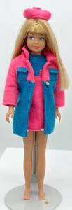 lot 102 image: Vintage 70s SKIPPER Barbie Doll Blond Hair W TWICE AS NICE #1735 Outfit Mod Felt