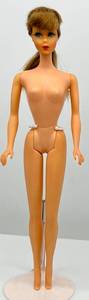 lot 106 image: Beautiful face Coloring Vintage 1967 TNT Twist N Turn Barbie Co Co Go Go