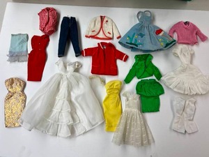 lot 128 image: Vintage Lot of 17 Pieces Original BARBIE Clothing