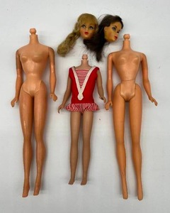 lot 189 image: Vintage Barbie Doll Parts and Pieces - Bodies and Heads for Parts and Repurpose