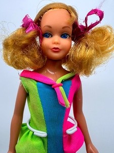 lot 40 image: Vintage TNT Twist N Turn SKIPPER Barbie Doll Strawberry Blonde