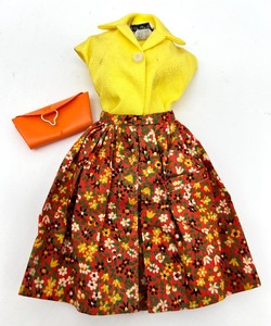lot 57 image: Vintage 1964 Barbie #1603 COUNTRY FAIR Original Set Outfit