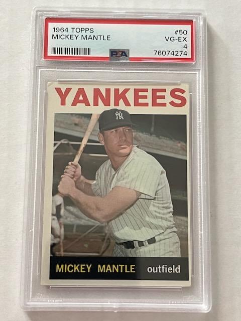 Sold at Auction: 1964 TOPPS MICKEY MANTLE & PETE ROSE