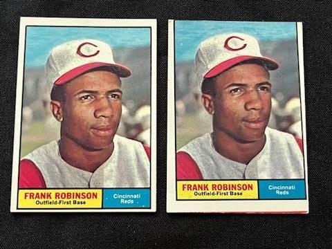 Frank Robinson 1961 Topps Baseball Card #360