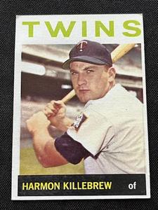 lot 15 image: 1964 Topps Harmon Killebrew #177 Baseball Card
