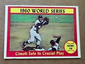 lot 31 image: 1961 Topps #309 World Series Game 4