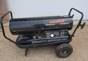 lot 35 image: REMINGTON HH-125T-KFA 125,000 BTU HEATERBLOWER