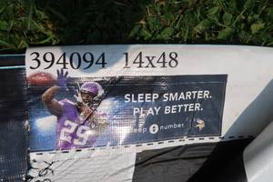 lot 30 image: HUGE BILLBOARD WRAP (VIKINGS)