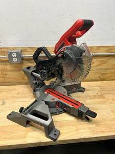 lot 4 image: MILWAUKEE M18 FUEL 18V Lithium-Ion Brushless Cordless 7-14 in. Dual Bevel Sliding Compound Miter Saw (Tool-Only)
