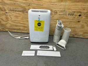 lot 55 image: LG 7,000 BTU (DOE) 115-Volt Portable Air Conditioner LP0721WSR Cools 300 Sq. Ft. with Dehumidifier Function and LCD Remote