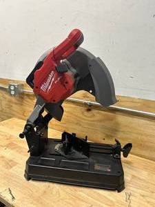 lot 5 image: MILWAUKEE M18 FUEL 18-Volt Lithium-Ion Brushless Cordless 14 in. Abrasive Cut-Off Saw (Tool-Only)