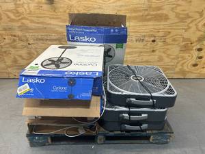lot 70 image: Salvage Pallet of Fans