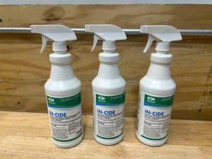lot 102 image: 3 Bottles of Disinfectant