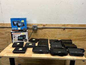 lot 122 image: Lot of Portable DVD Players