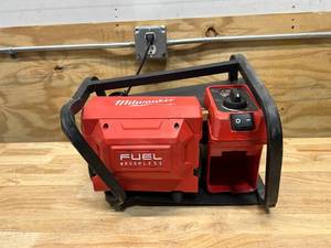 lot 126 image: MILWAUKEE M18 FUEL 18-Volt Lithium-Ion Brushless Cordless 2 Gal. Electric Compact Quiet Compressor (Tool-Only)