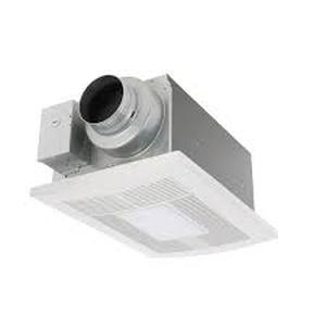 lot 40 image: Panasonic WhisperWarm DC 50-80-110 CFM Ceiling Exhaust Fan with LED LightNight Light and Heater
