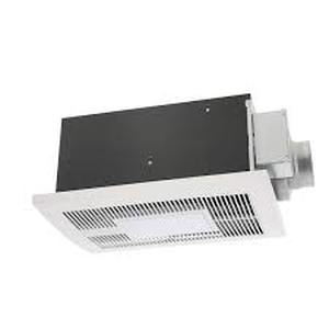 lot 42 image: Hampton Bay Panasonic WhisperWarm DC 50-80-110 CFM Ceiling Exhaust Fan with LED LightNight Light and Heater